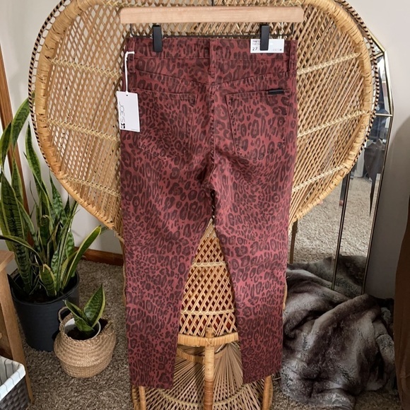 NWT Joe’s Jeans The Charlie Cheetah Print High Rise Skinny Jean - Picture 5 of 10